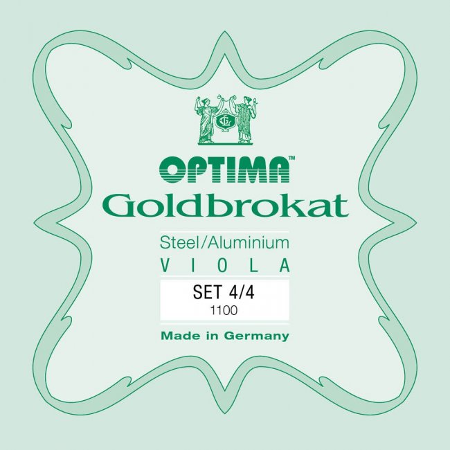 Optima Goldbrokat Viola Satz