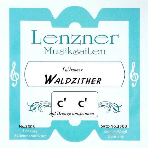 Lenzner Thüringer Waldzither Paar c1-Saiten