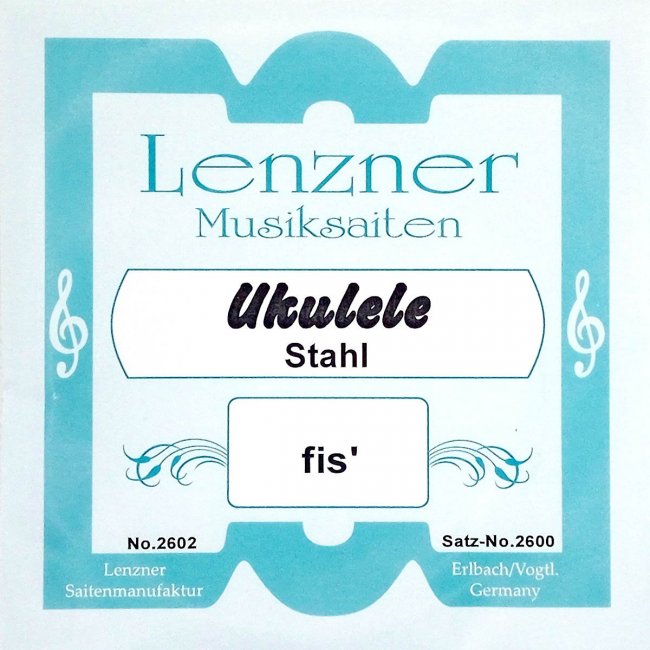 Lenzner Ukulele Stahl Fis-Einzelsaite