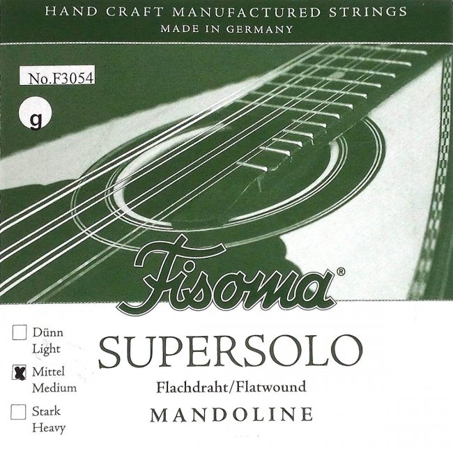 Fisoma Supersolo Mandoline Paar G-Saiten