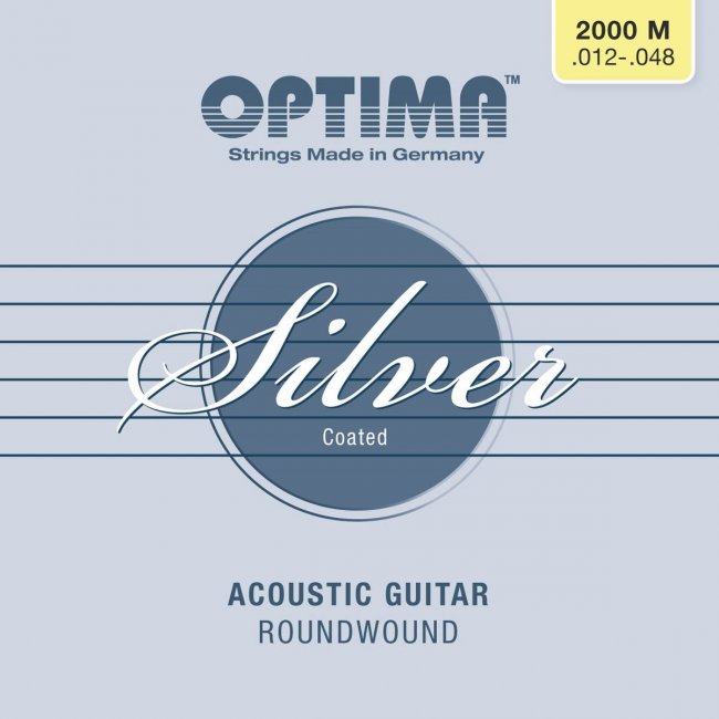 Optima Lenzner Silver Akustik Westerngitarre Satz